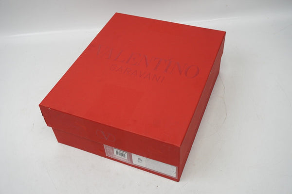 Valentino Garavani Rockstud Strappy Pointed Toe Pump, N91 Nero/Poudre, 8US/38EU