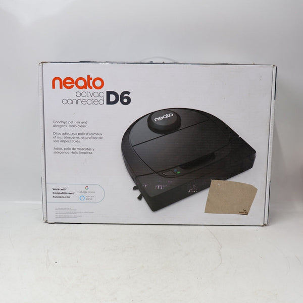 Neato Robotics D6 Connected Laser Guided Robot Vac FOR PARTS OR REPAIR UNTESTED