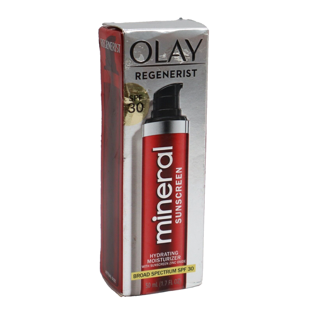 🔥NEW Olay Regenerist Hydrating Moisturizer Mineral Sunscreen SPF 30, Exp 01/24