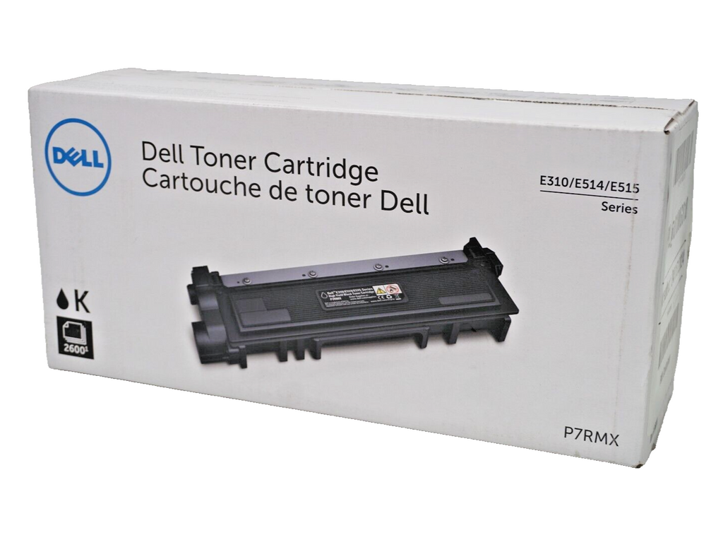 🔥Genuine DELL P7RMX High-Yield Black Toner, Series E310 E514 E515 URT2-16 NEW