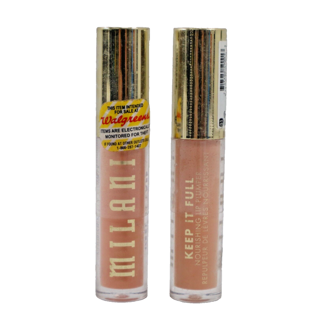 🔥2 PACK NEW Milani Keep It Full Nourishing Lip Plumper 3.70ml, 01 Champagne🔥