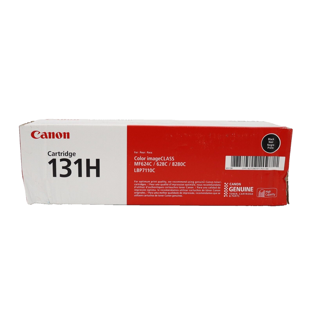 🔥Genuine Canon 131H Black High Yield Toner Cartridge 6273B001 NEW DAMAGE BOX🔥