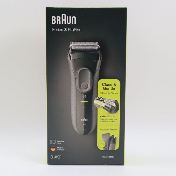 🔥Braun Series 3 ProSkin Shaver Waterproof Model 3000s NEW DAMAGE BOX SHIPS NOW