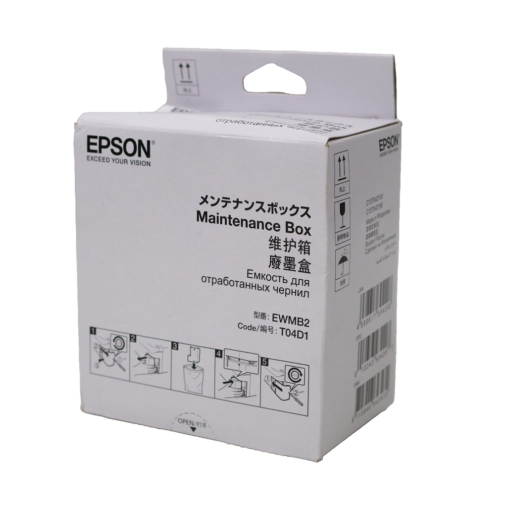 🔥Epson EcoTank Ink Maintenance Box T04D100 T04D1 EWMB2 ET 4750 SEALED SHIPS NOW