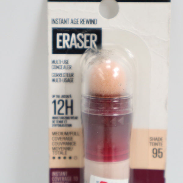 🔥NEW Maybelline Instant Age Rewind Eraser Multi Use Concealer #095 Cool Ivory🔥