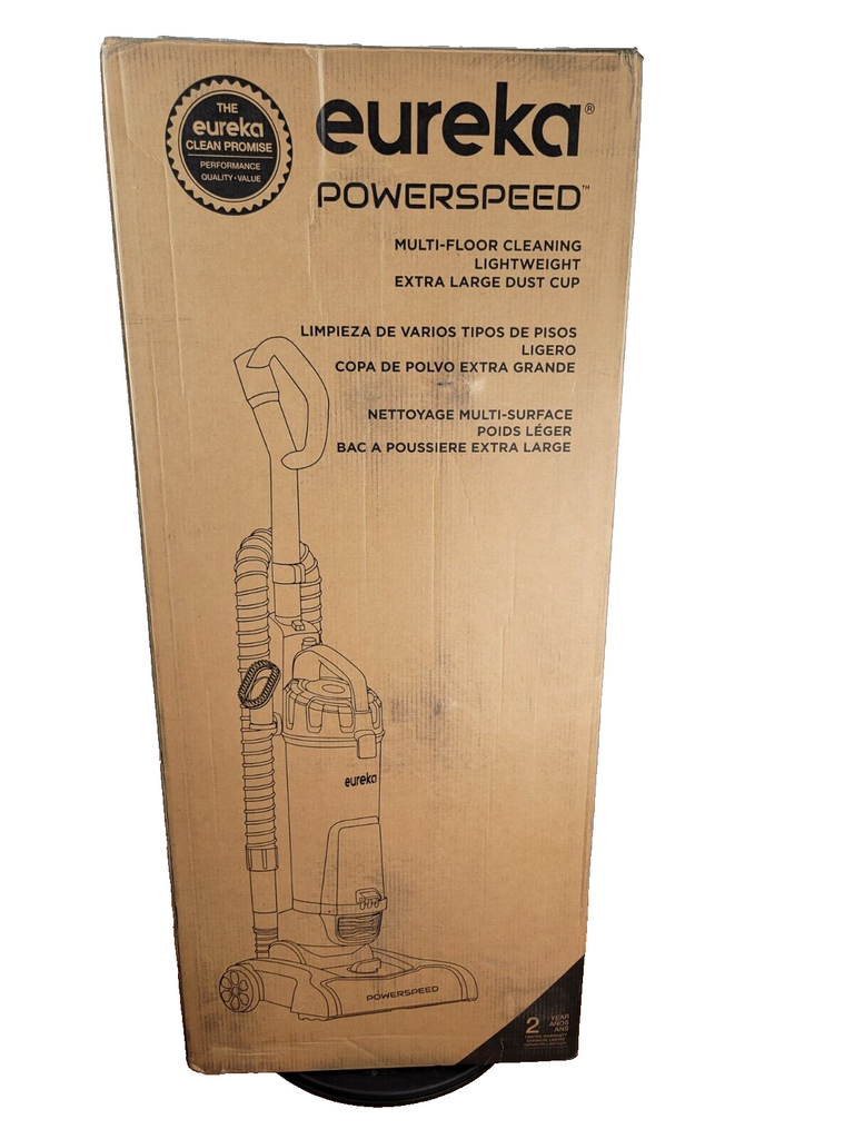 🔥Eureka NEU182A PowerSpeed Bagless Upright Vacuum Cleaner, Lite, Blue USED