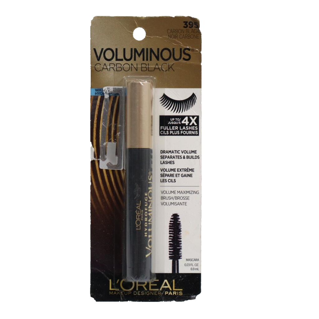 🔥NEW L'Oreal Voluminous Waterproof Mascaras 395 Carbon Black 0.32fl SHIPS TODAY