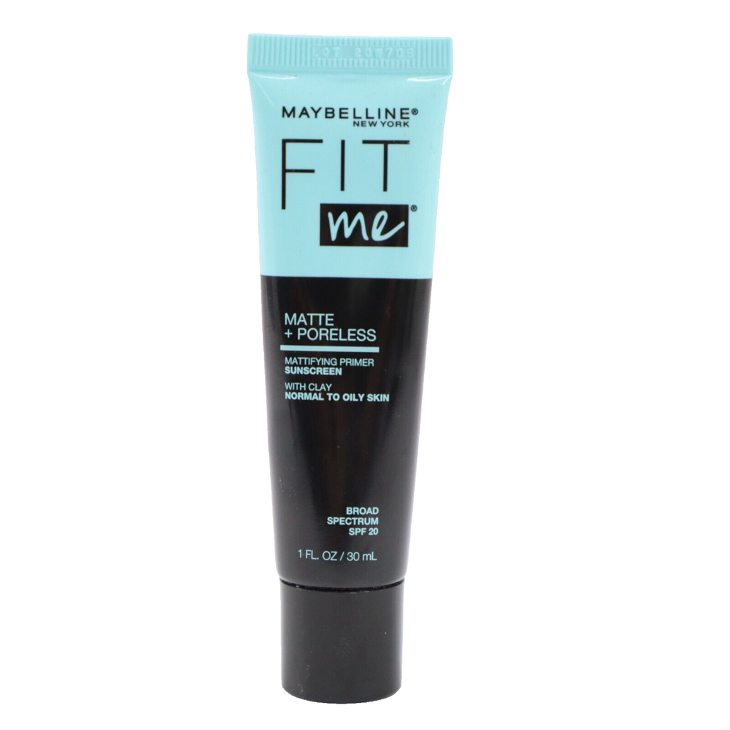 Maybelline Fit Me Matte + Poreless Mattifying Face Primer SPF 20 16HR Wear Clear