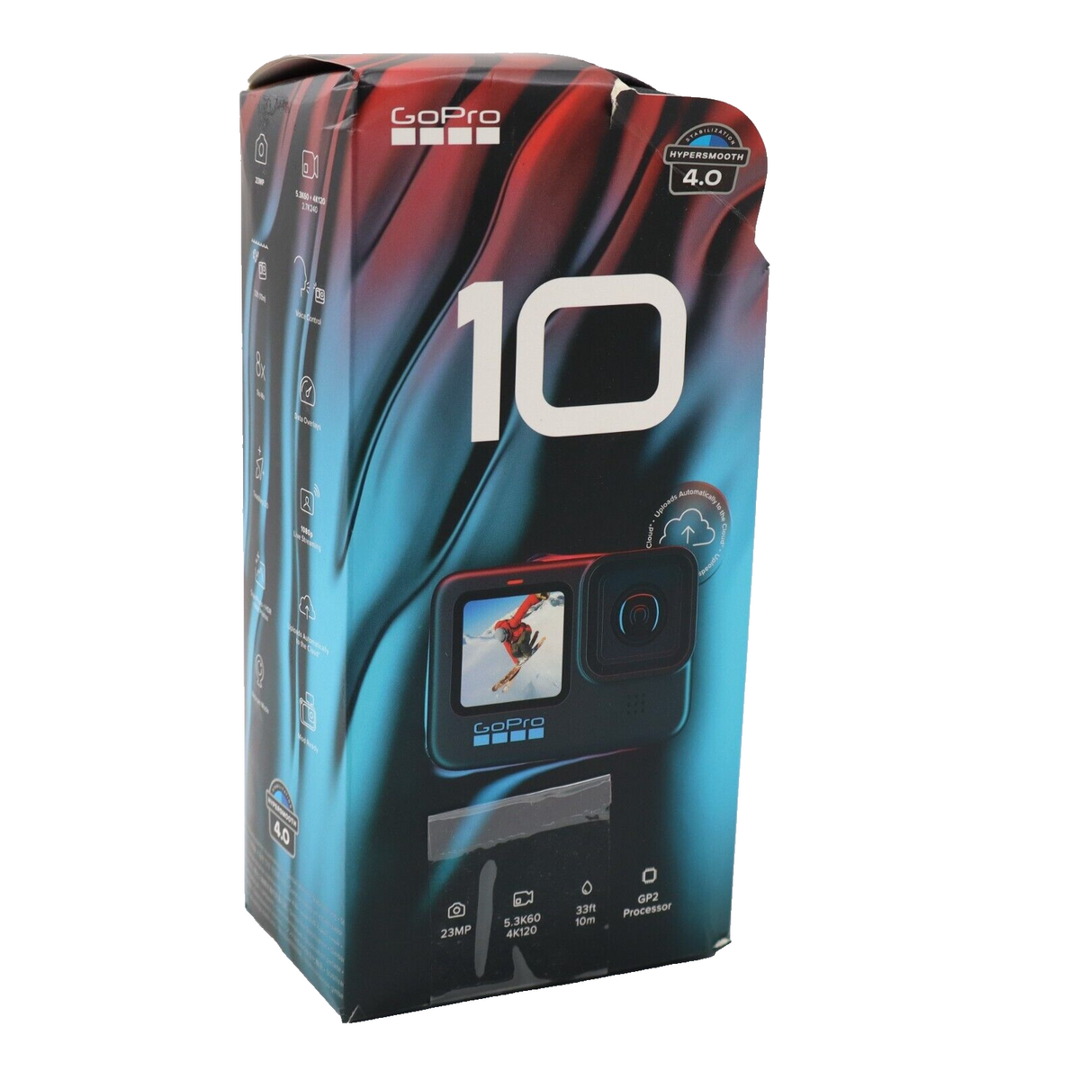 🔥GoPro HERO10 Black 5.3K UHD Action Camera, # CHDHX-101-TH OPEN BOX SH ...