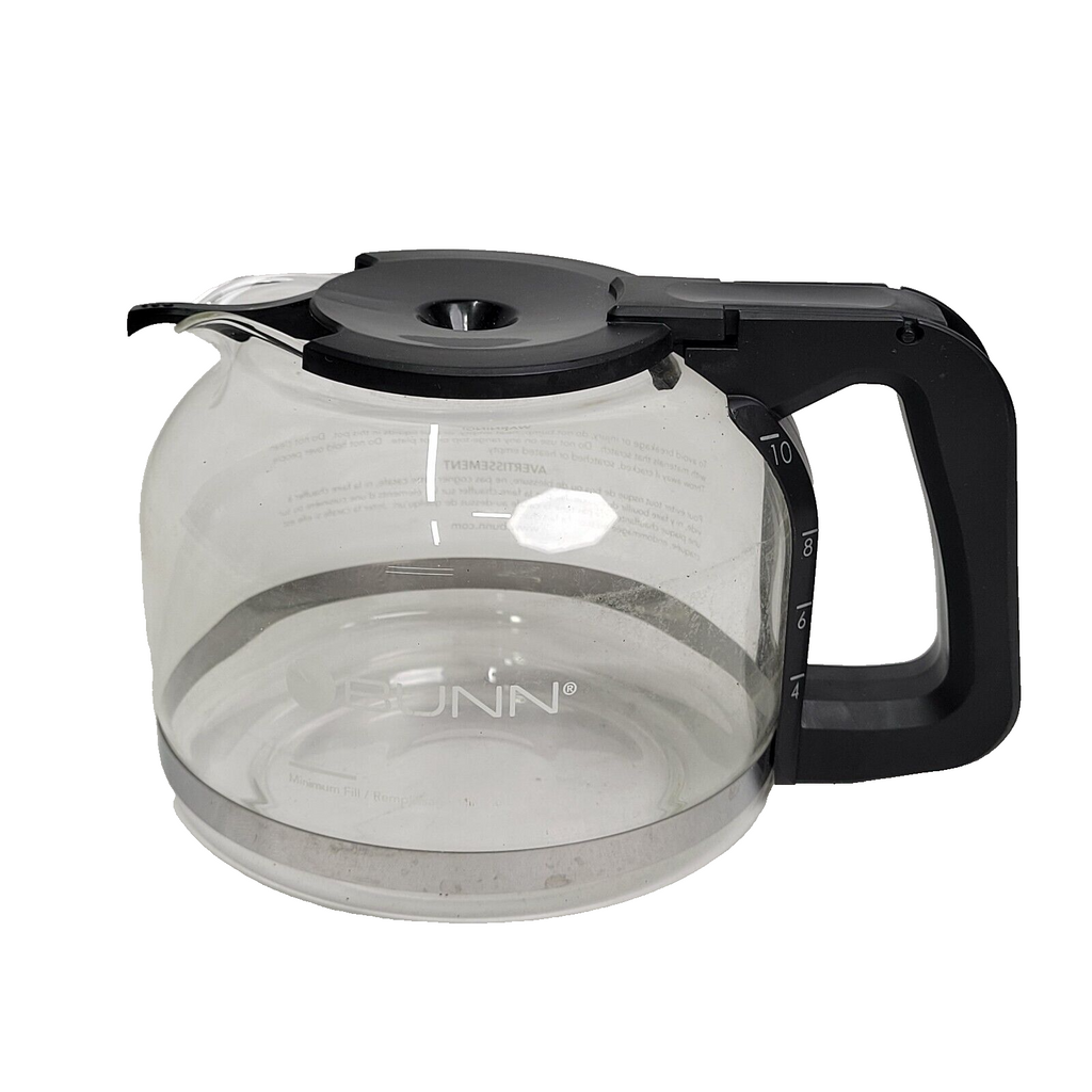 🔥BUNN 10 Cup Glass Carafe Pot Bowl for GRX-B GRX-W Velocity Brew Coffee Maker🔥