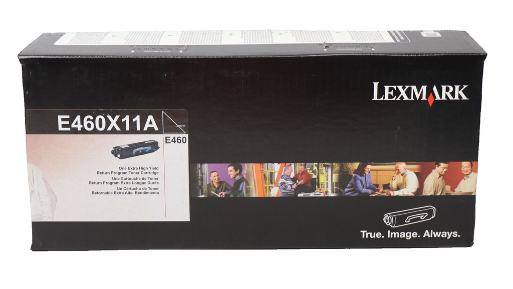 Genuine Lexmark E460X11A Extra High Yield Black Toner Cartridge New