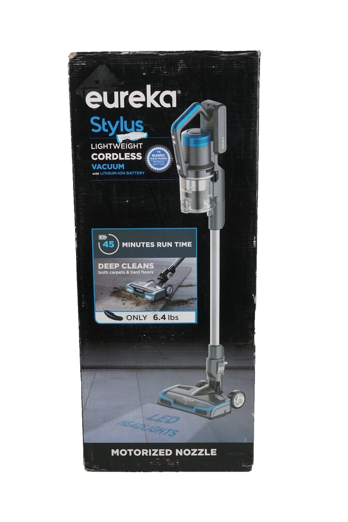 Eureka Stylus Lightweight Cordless Handheld Stick Vacum Carpet Hard Floor NEC380