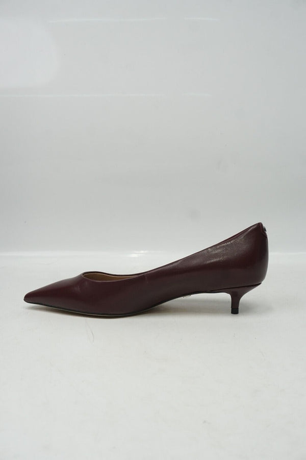 🔥Sam Edelman Woman's FRANCI Pointed Toe Pumps, Burgundy, 8M US SHIPS TODAY🔥