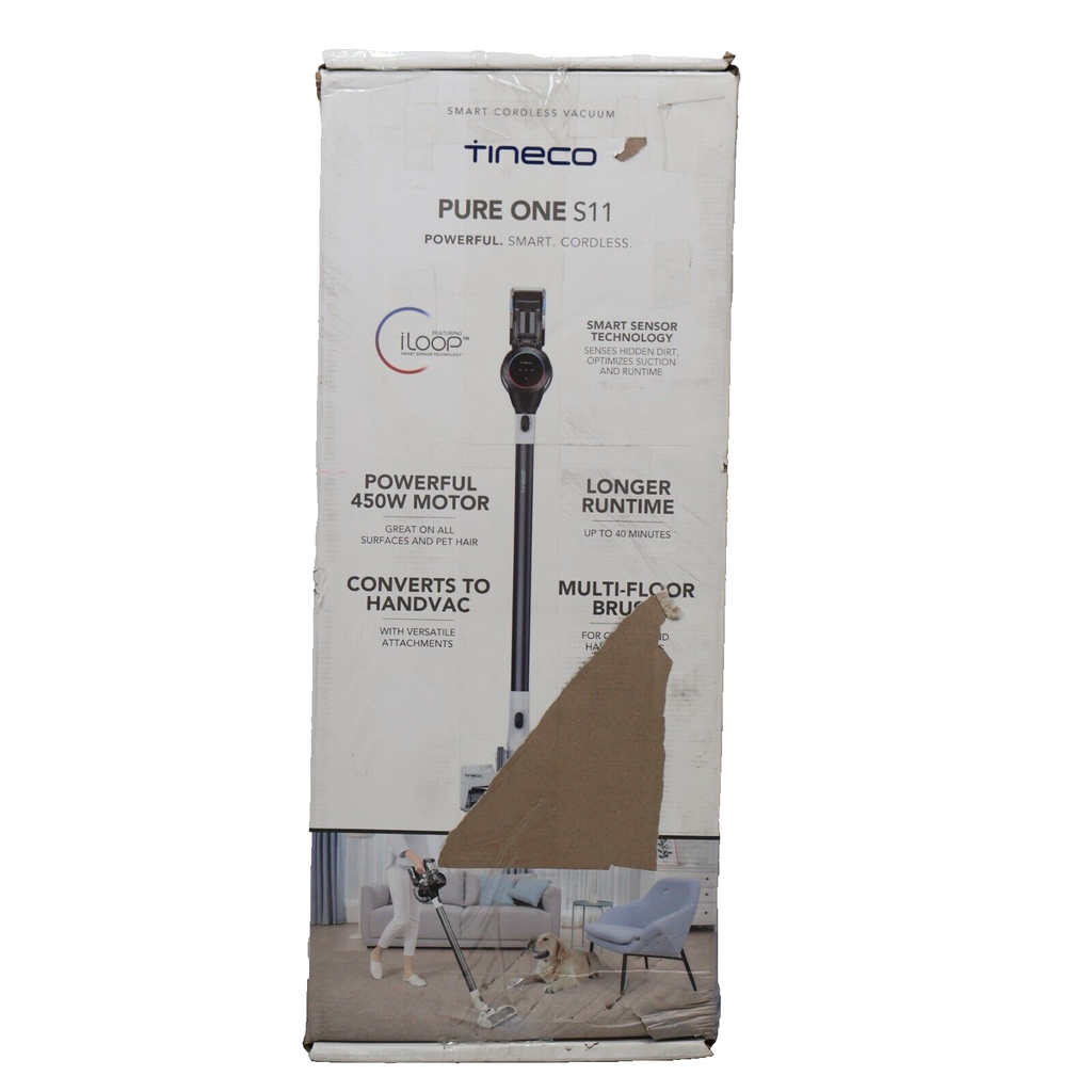 Tineco Pure One S11 VS110300US Cordless Handheld Smart Stick Vacuum Used