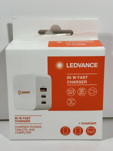 🔥ADVANCE 65W Smart Fast Charger with USB A / USB C Ports, 3 Device Apple🔥