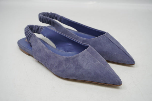 NEW Sam Edelman Women's Whitney Pointed Toe Flat Slingbacks, Dusty Violet, 8.5US