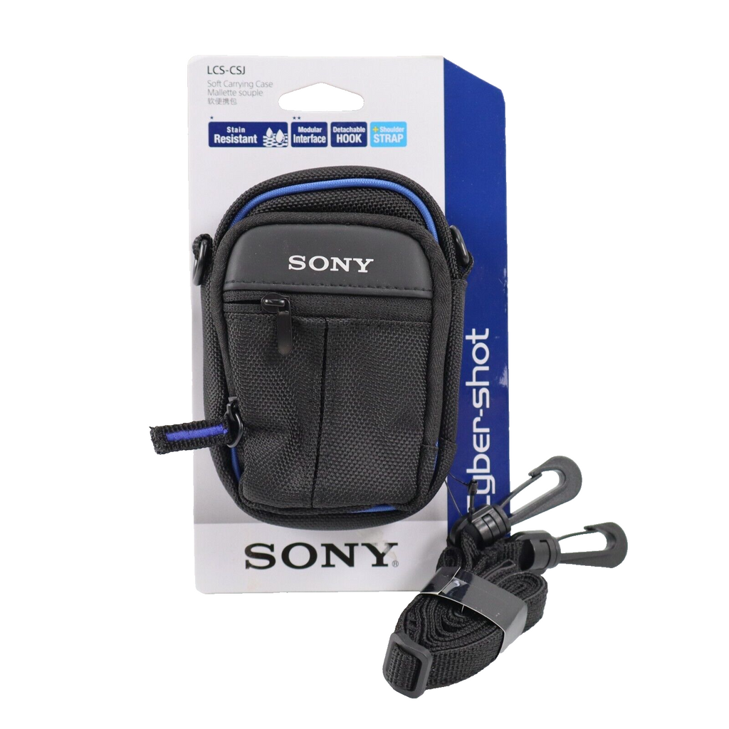 🔥NEW Soft Carrying Case Bag for Sony DSC-S/W/T/N Cameras LCS-CSJ 5" x 3" x 2"