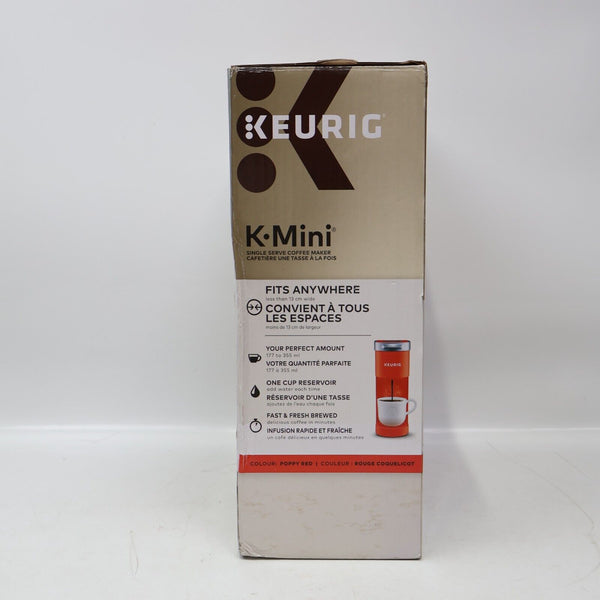 Keurig K-Mini Single Serve K-Cup Pod Coffee Maker Ultra-sleek Design Poppy Red ☕
