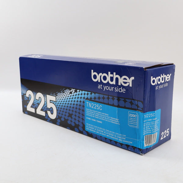 🔥NEW Genuine Brother TN225C High Yield Printer Toner Cartridge Cyan SHIPS TODAY