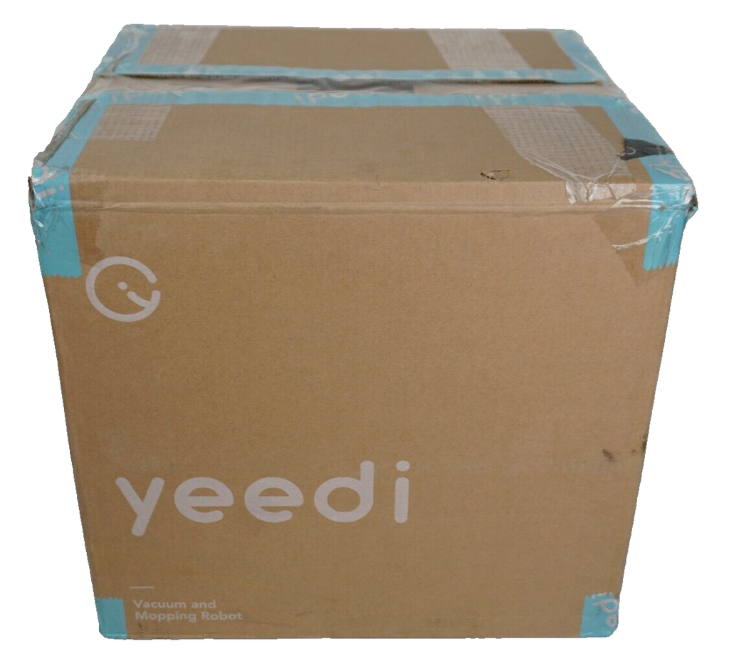 Yeedi vac Station Robot Vacuum and Mop - Self Emptying 3-in-1 White