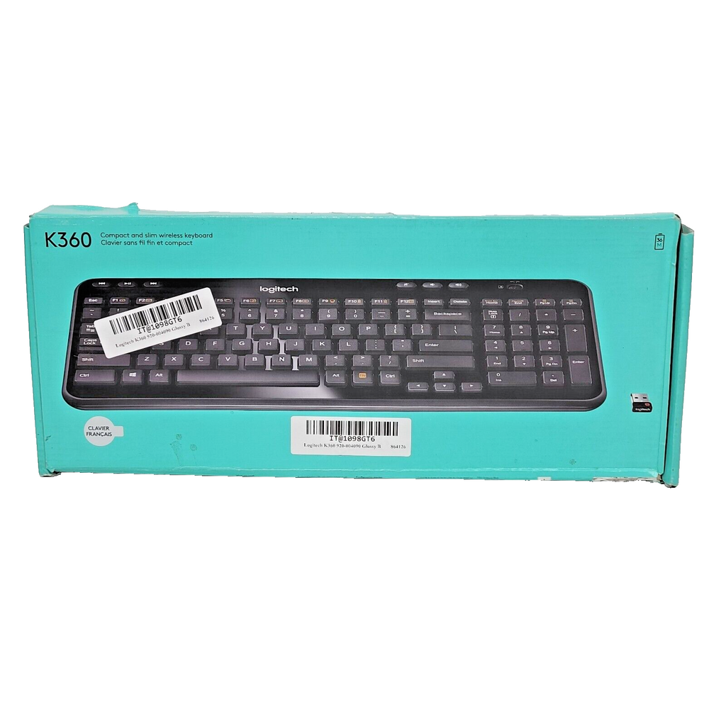 Mk3690 🔥LOGITECH MK360 French Compact Wireless Keyboard 920-004090 SHIPS TODA ...