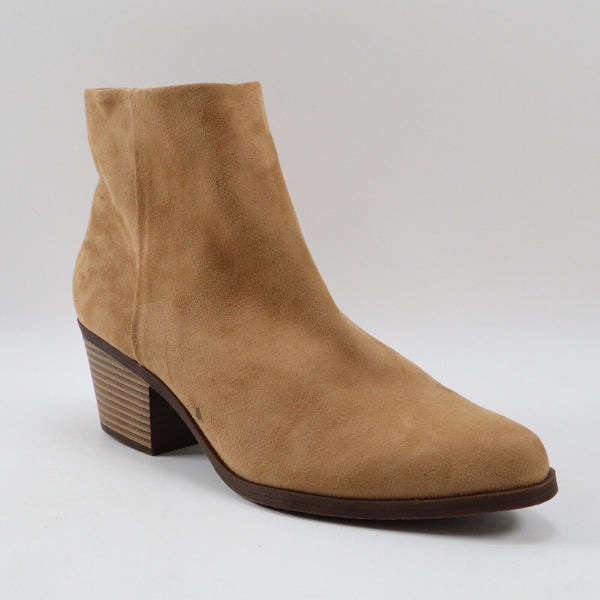 🔥BP Wallis Tan Faux Suede Western Ankle Boots Zip Up Booties 10US SHIPS TODAY🔥