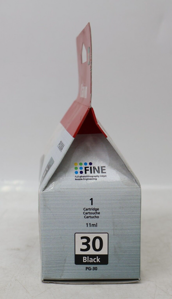 New Genuine Canon Pixma 30 Black Ink Cartridges (PG-30) OEM Good Box Condition