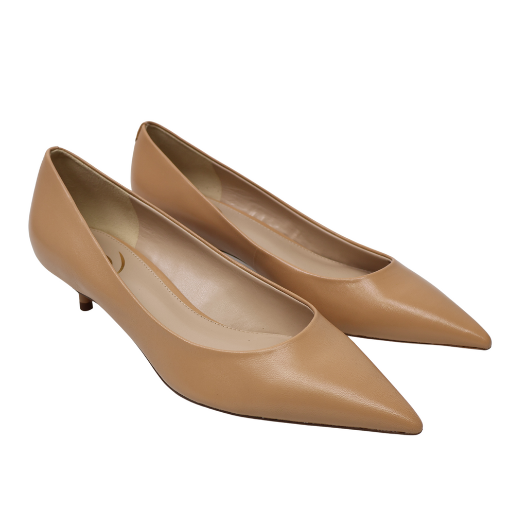 🔥Sam Edelman Woman's FRANCI Pointed Toe Pumps, Beige, 9M US SHIPS TODAY🔥