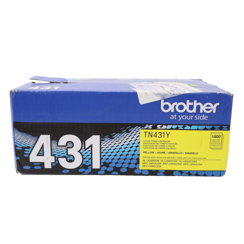 🔥NEW SEALED Genuine Brother TN431Y 431 Yellow Toner Cartridge FAST FREE SHIP🔥