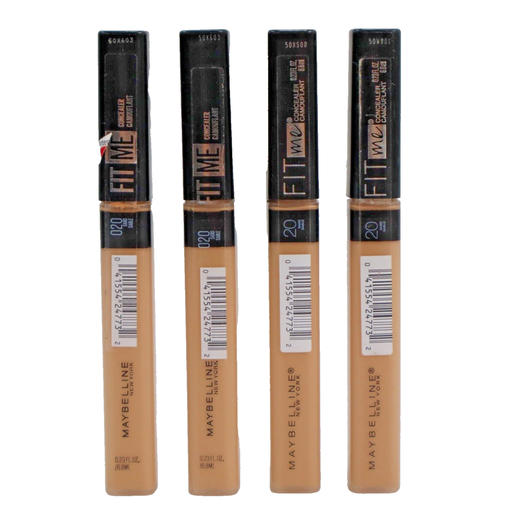 🔥4 Pack Maybelline Fit Me Concealer, Sand 20, 0.23 fl. oz. NEW SHIPS NOW🔥