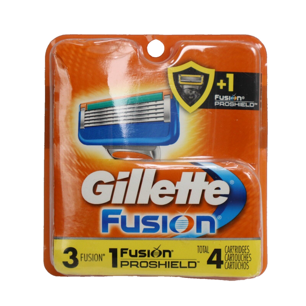 🔥NEW Gillette Fusion Razor Refill, 4 PACK x 4=16 Cartridges FAST FREE SHIPPING