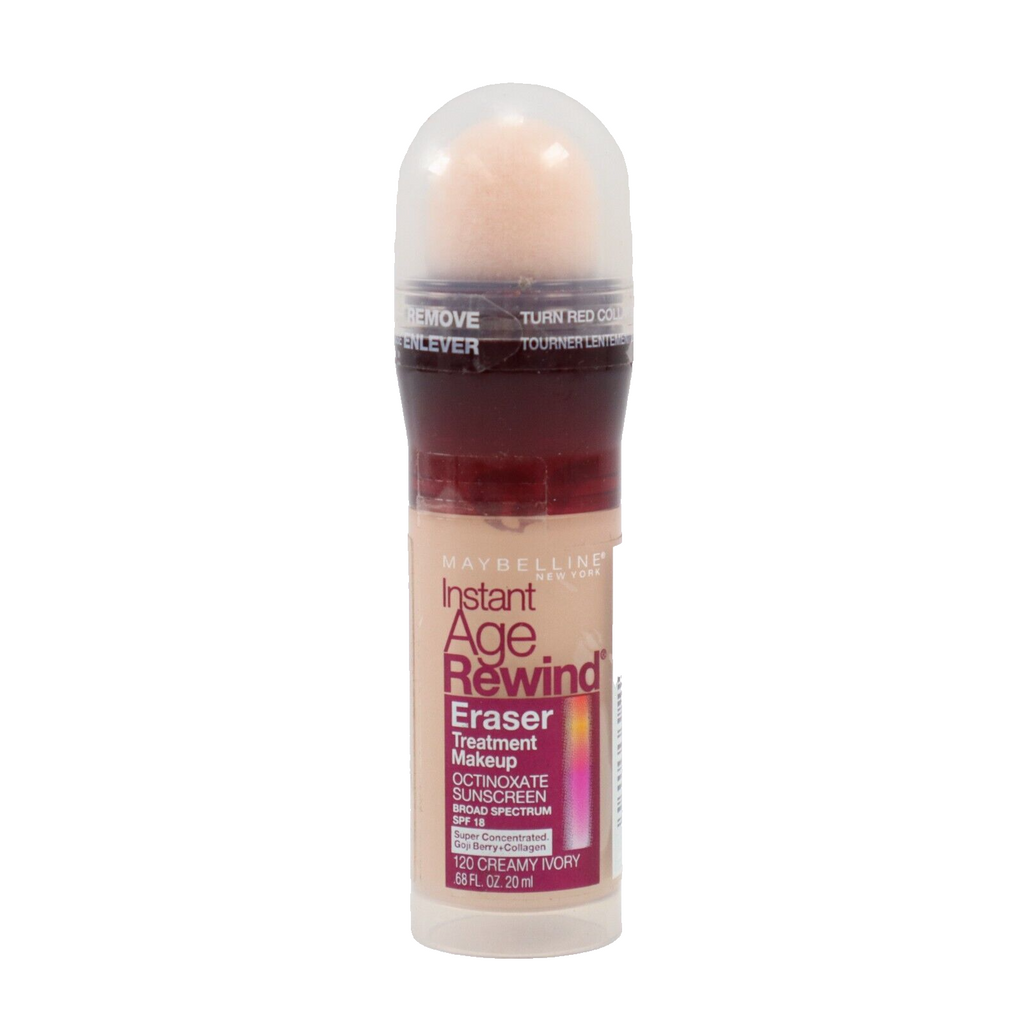 🔥NEW Maybelline Instant Age Rewind Eraser Treatment Makeup, 0.68oz/20ml, #120