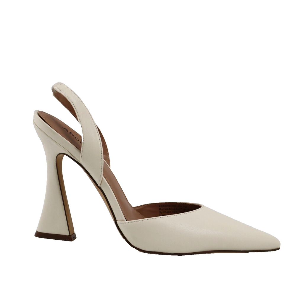 🔥NEW Abound Abannalise Slingback Heels, Ivory 9US MSRP$50 SHIPS TODAY🔥