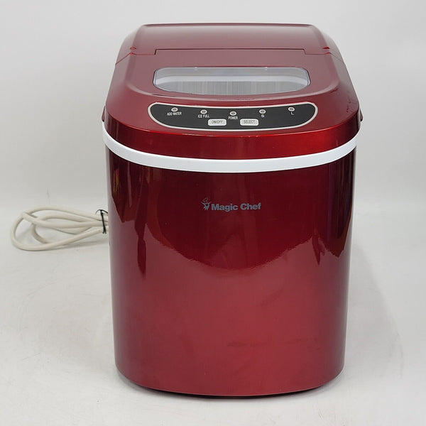 🧊Magic Chef MCIM22R 27Lb-Capacity Ice Maker Red COSMETIC DAMAGE SHIPS TODAY🧊