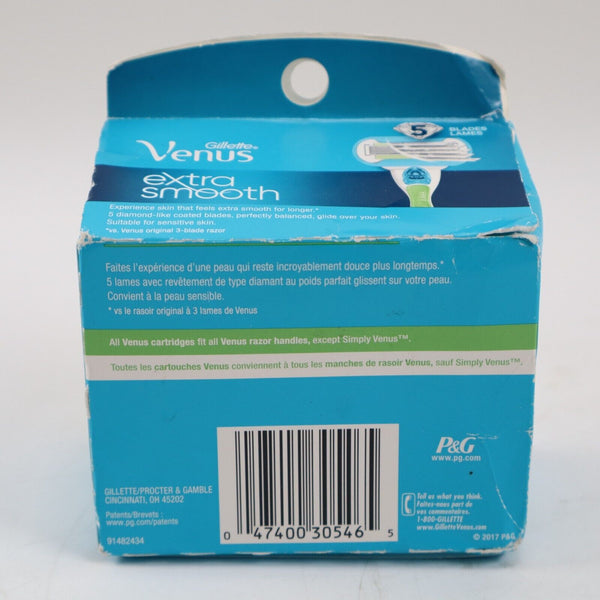 🔥NEW GILLETTE VENUS Extra Smooth Women's Razor 5 Blade, 6 Cartridges SHIPS NOW