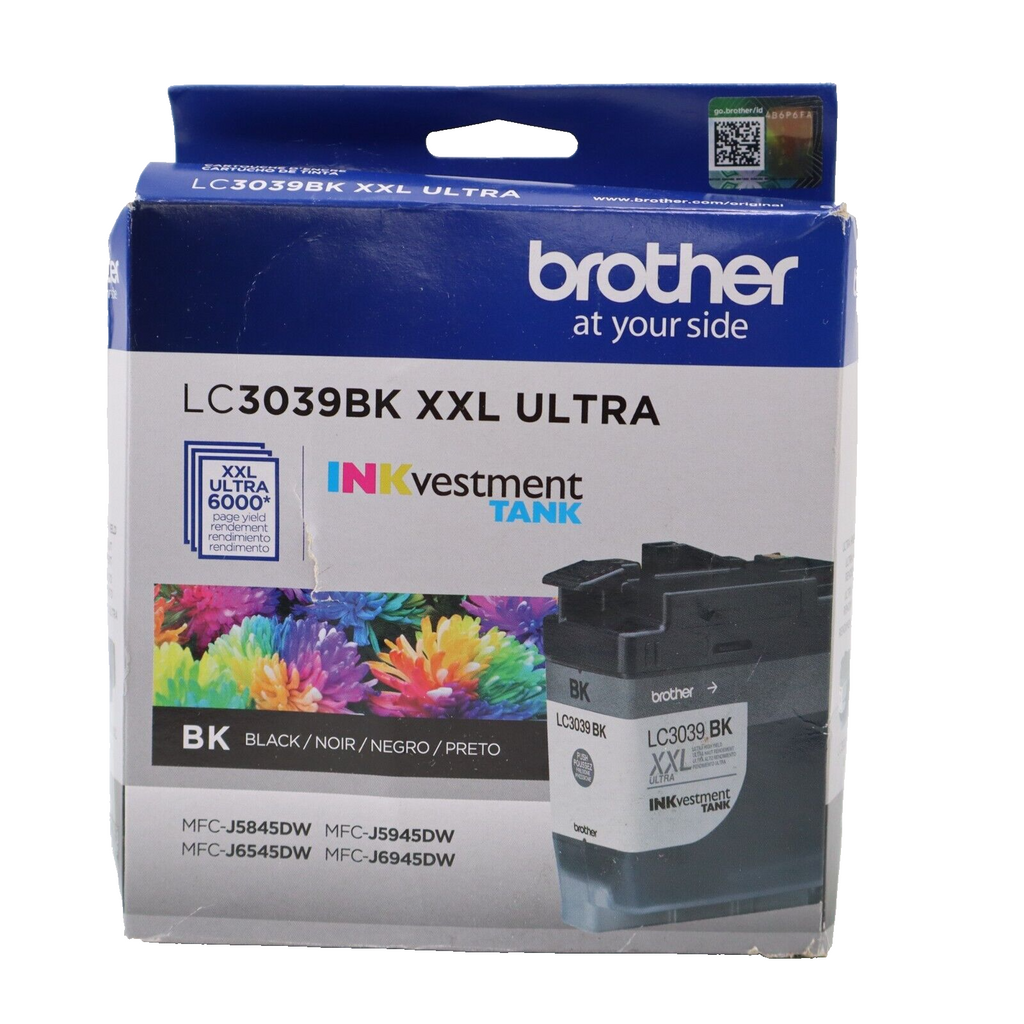 🔥Genuine Brother LC3039BK XXL Black ULTRA High Yield Ink Cartridge Exp 1/2027