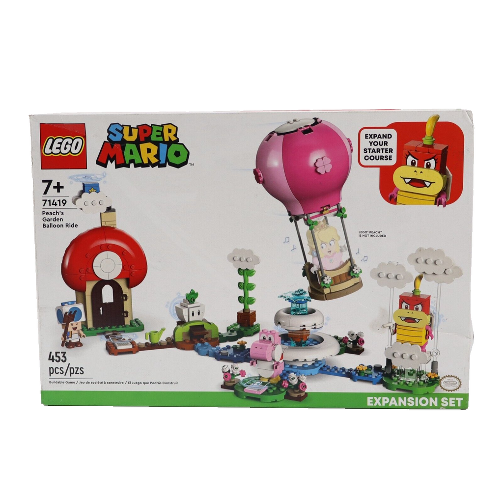 🔥LEGO Super Mario: Peach's Garden Balloon Ride 71419 NEW DAMAGE BOX Ships Today