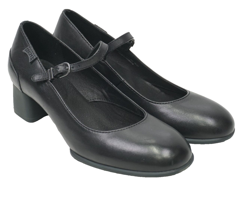 🔥Camper Women's Katie Leather Mary Jane Pump, Black, 8US / 38EU, MSRP $150🔥