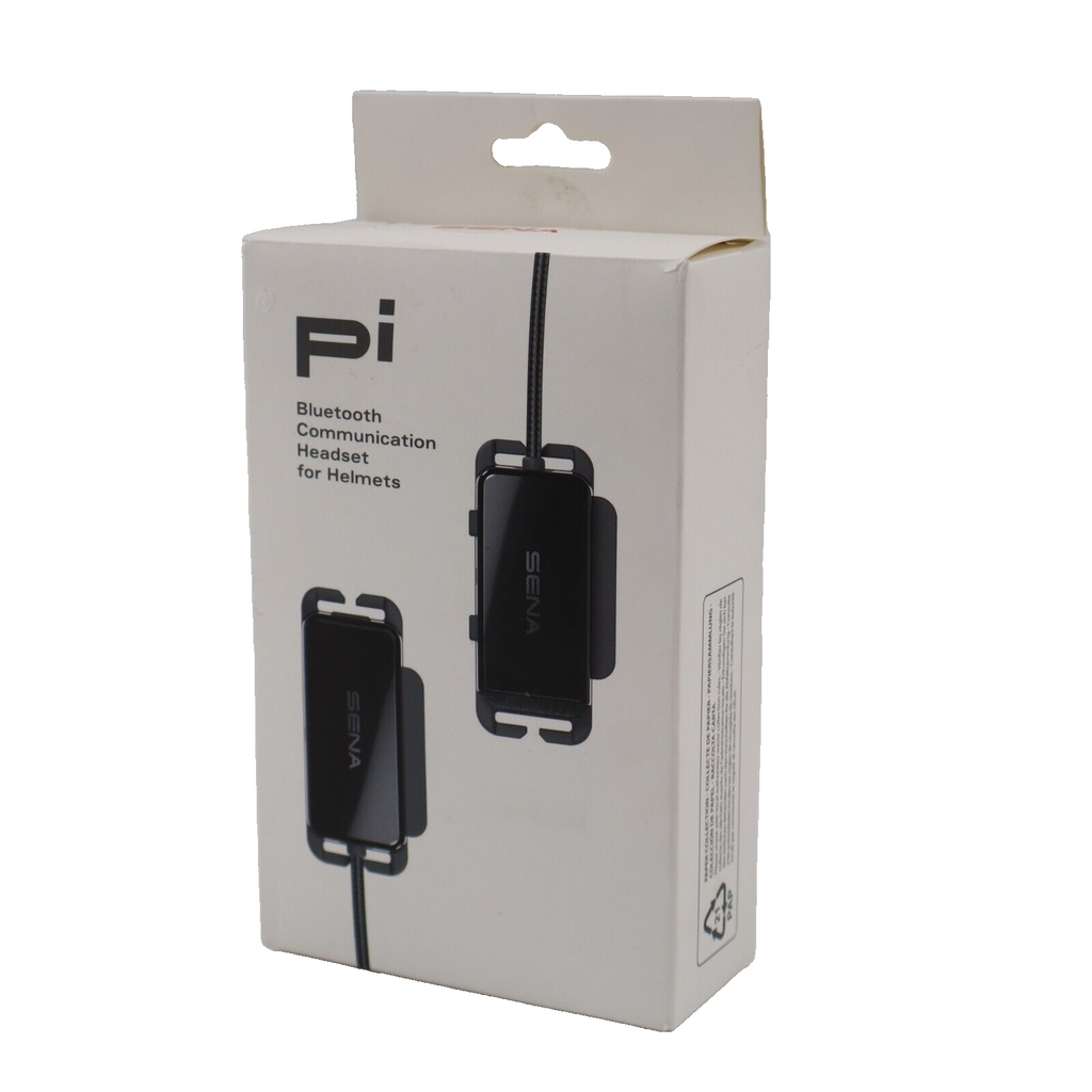 SENA PI Universal Bluetooth Intercom Headset For Helmets, PI-01 Black SHIPS NOW