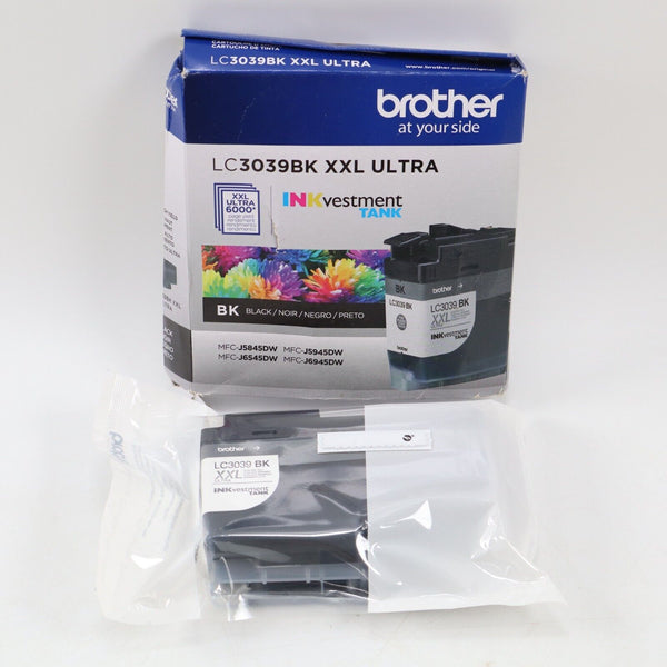 🔥Genuine Brother LC3039BK XXL Black ULTRA High Yield Ink Cartridge Exp 1/2027