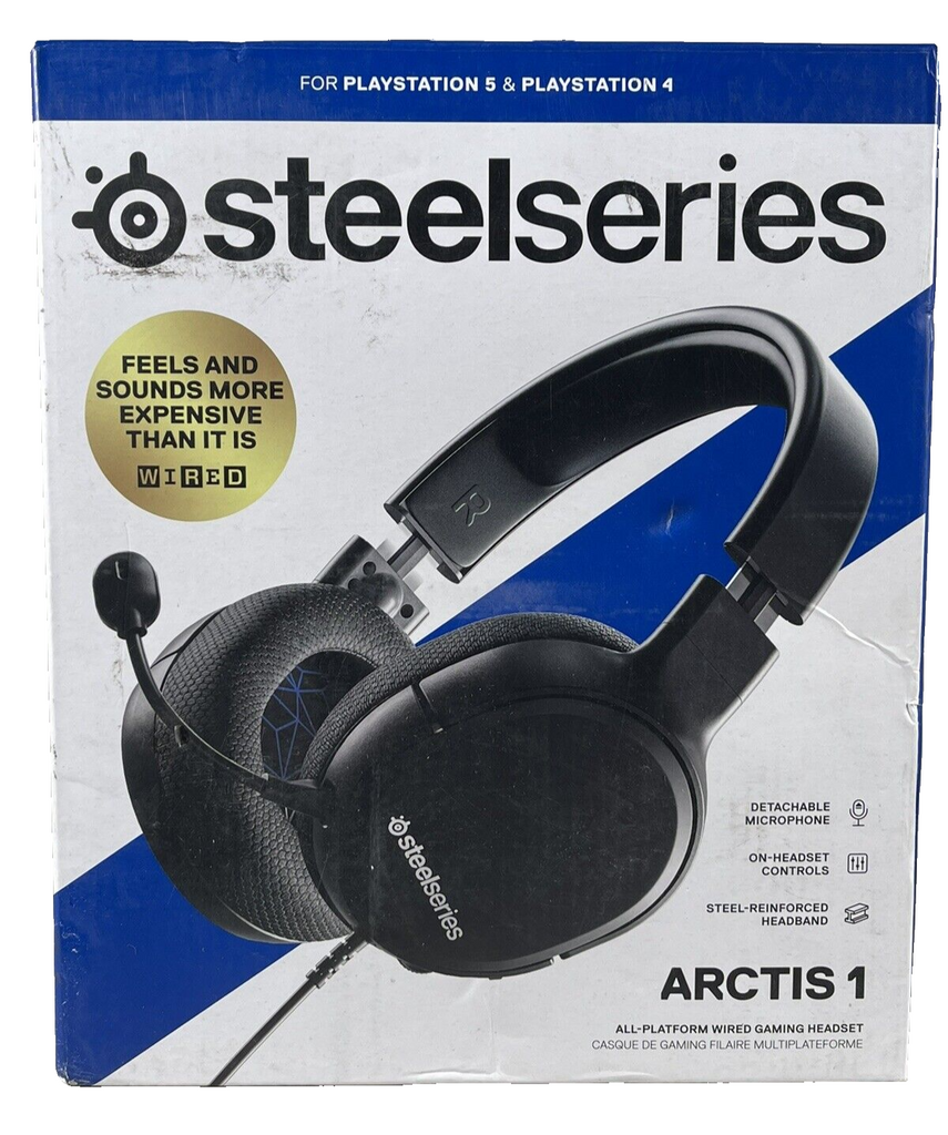 🔥SteelSeries Arctis 1 Wired Gaming Headset for PlayStation 5 and PlayStation🔥