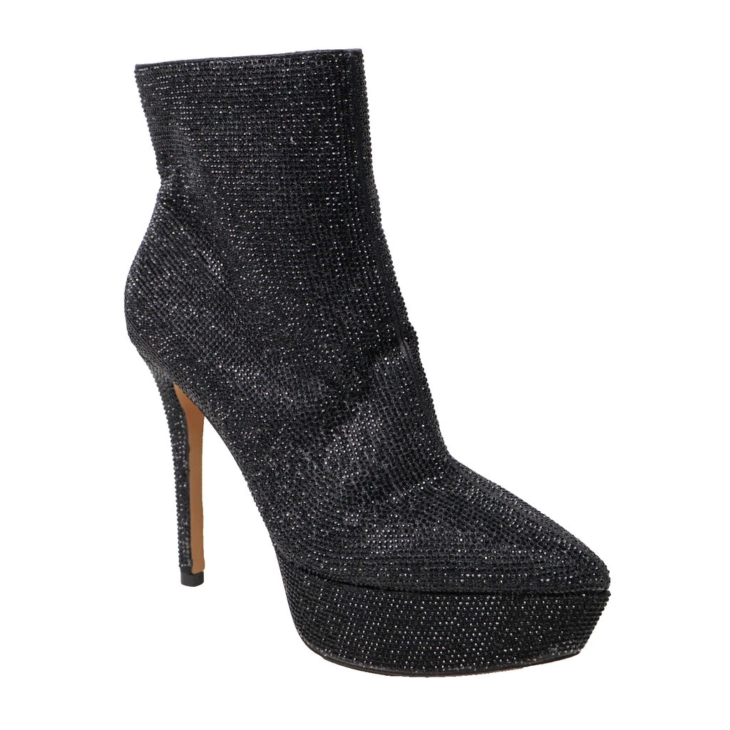 🔥Jessica Simpson Odeda Pointed Toe Stiletto Zip-Up Platform Booties 9.5US/41EU