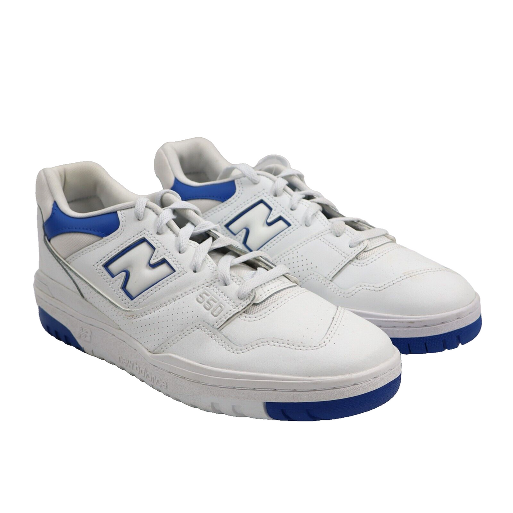 🔥New Balance Men's 550 Sneakers BB550SWC , White Cobalt Blue, 10.5US/44.5EU🔥