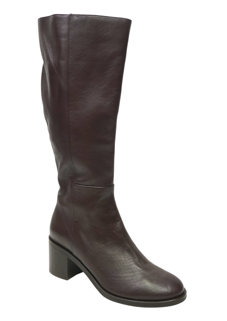 🔥Aquatalia Women's Remo Knee High Leather Boot, Burgundy, 11US/42EU, MSRP $625