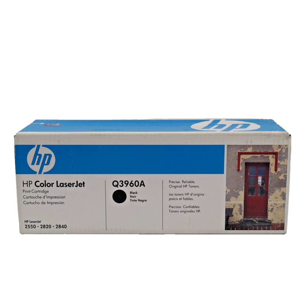 🔥Genuine HP Q3960A Black Toner Cartridge for LaserJet 2550 2820 2840 NEW🔥