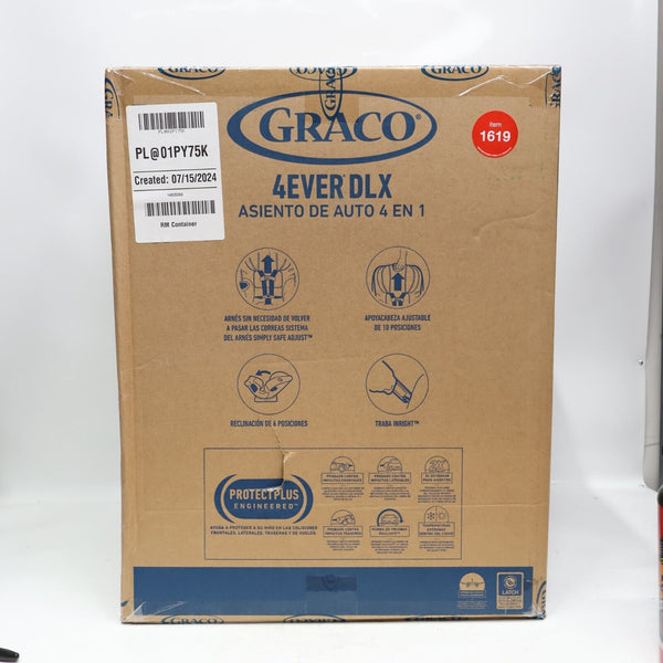 Genuine New Graco 4Ever DLX All-In-One Convertible Car Seat 1619 Aurora Fashion