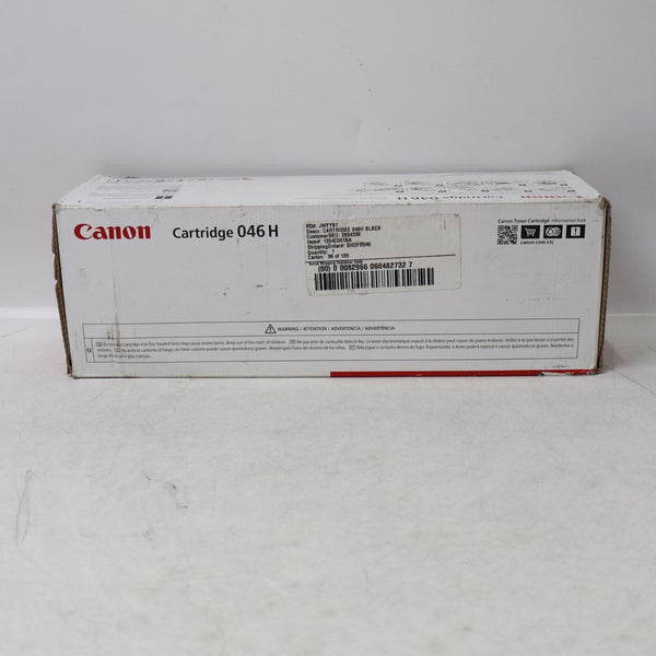 Canon Genuine Toner, Cartridge 046H Black, High Capacity (1254C001) New Sealed