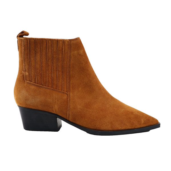 🔥Marc Fisher Women's Ulora Bootie, Brown Suede, 7US/37EU FAST FREE SHIPPING🔥