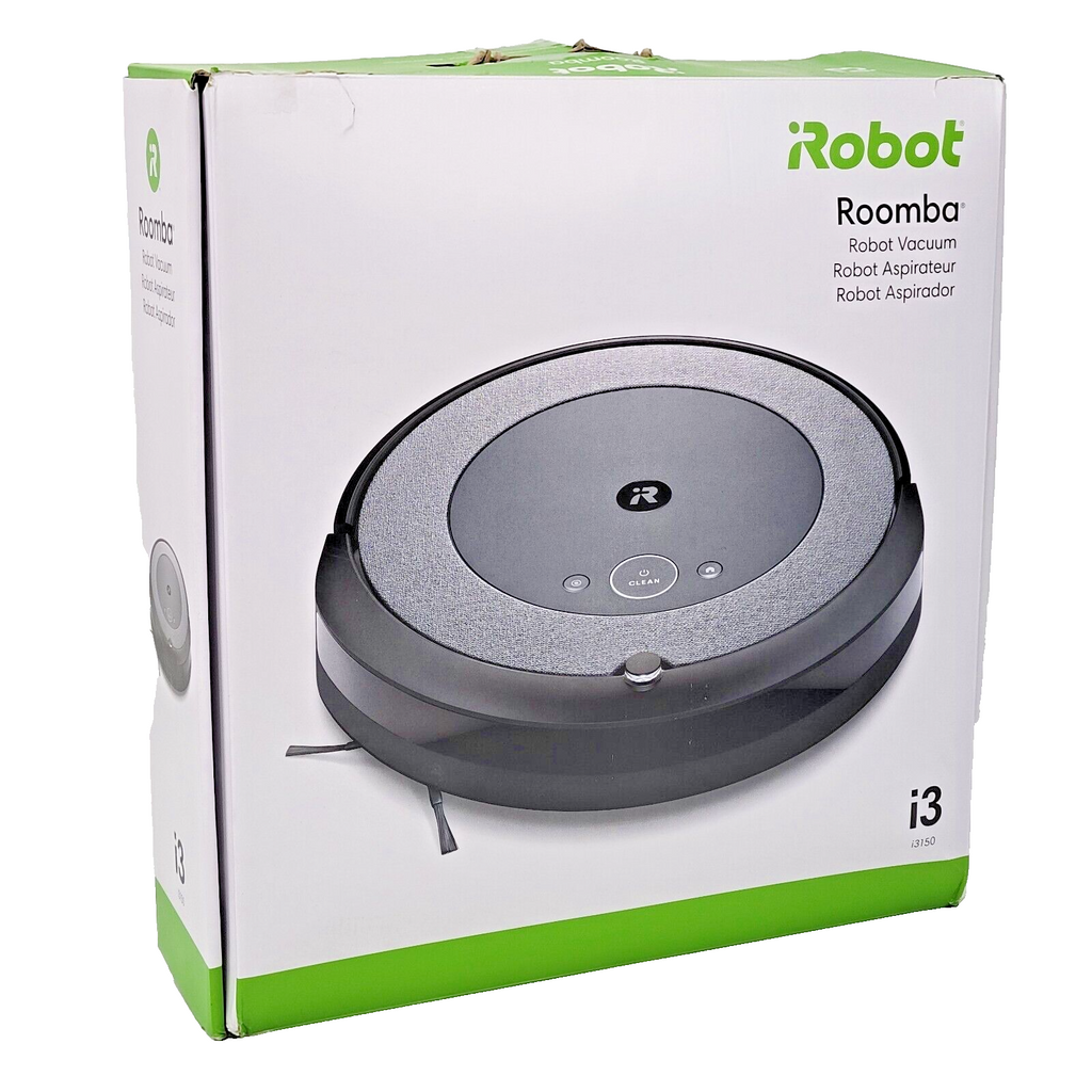 🔥iROBOT ROOMBA i3 3150 ROBOTIC WiFi ENABLED VACUUM CLEANER NEW OPEN BOX🔥