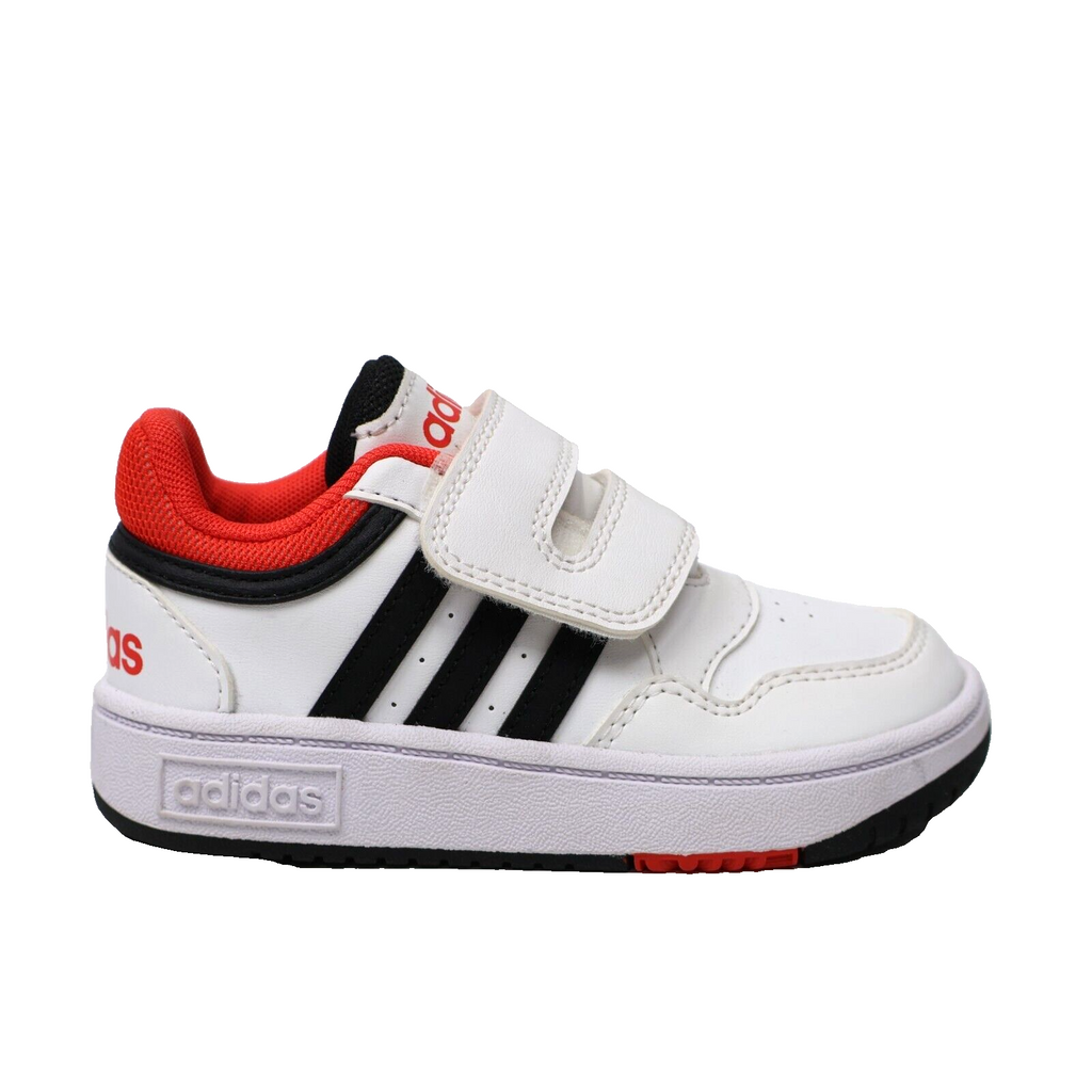 🔥Adidas Hoops 3.0 Kid's Sneakers Basketball Shoes White Trainers 9K US/26EU🔥